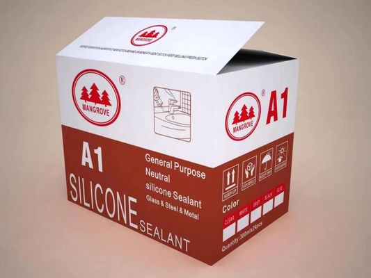 OEM White Acidic Silicone Sealant Adhesive cho nhà bếp phòng tắm