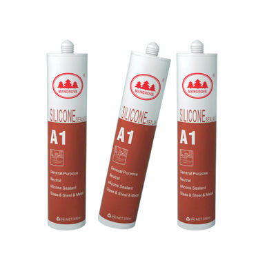 Single Component Neutral Silicone Sealant with 5-10 Minutes Skin Over Time Acidic Silicone Caulk
