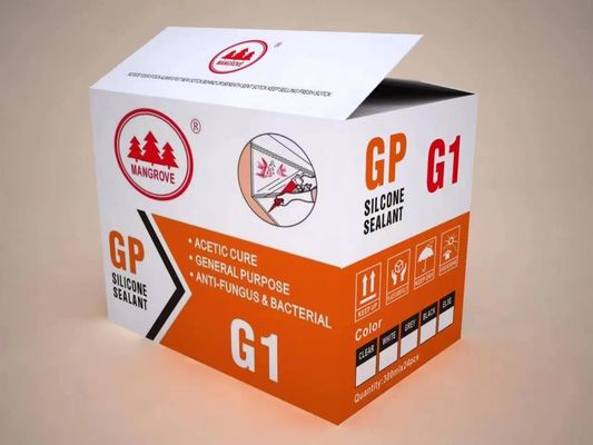 Vật chất kết dính silicone Universal Sealant Acid Curing For Glass Skylight Joint