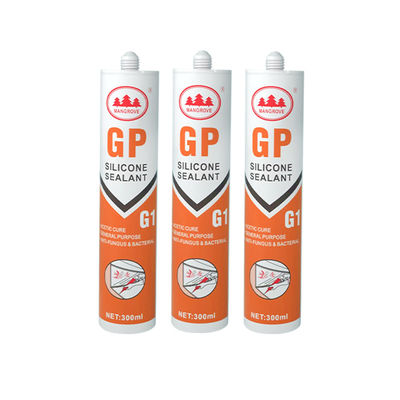 Axit acetic trắng silicone Sealant khung trang trí kết dính cấu trúc