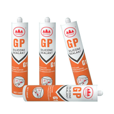 Acetic White Glass General Purpose GP Silicone Sealant cho DIY và phần cứng