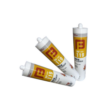 100% silicone trung tính một phần lửa được đánh giá Sealant chống nấm mốc cho tường rèm
