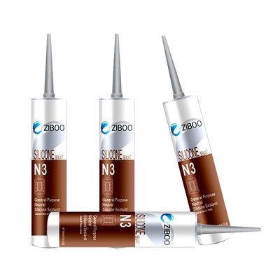 Phòng tắm trung tính silicone Sealant chống nấm mốc Clear Glass Gule