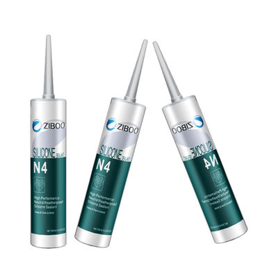 300ml Transparent Paste Neutral Silicone Adhesive Không thấm nước cho tường rèm