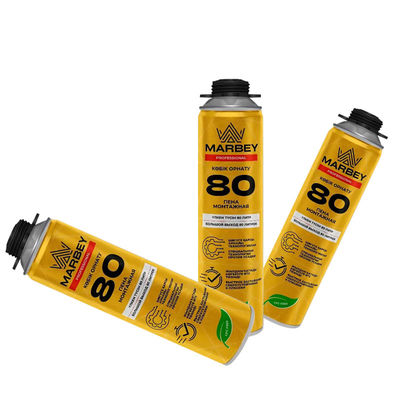Off White PU Foam Sealant 80 Times All Seasons Xây dựng mở rộng