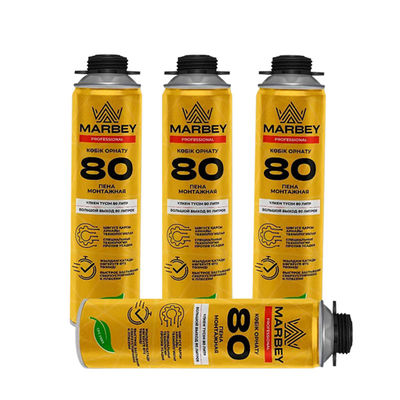 Tiêu chuẩn kích thích phun cách nhiệt PU Foam Sealant Waterproof 750ml