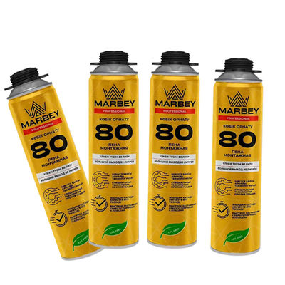 Nhà máy trực tiếp 750ml bọt mở rộng PU hóa học Polyurethane Sealant