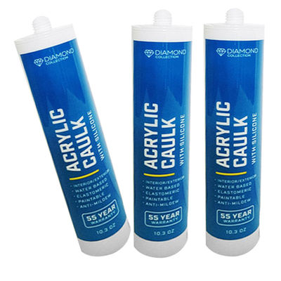 300ML Sơn hỗn hợp Silicone Acrylic Sealant Các loại tòa nhà chống nước
