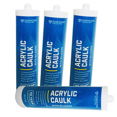 Acrylic silicone chống mưa Acrylic Caulk Acrylic Caulking Sealant 280ml
