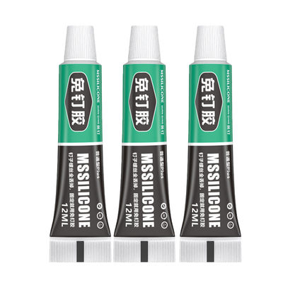 Strong Punch Free Quick Drying Nail Free Adhesive Sealant Mirror Tiles Không có chất kết dính