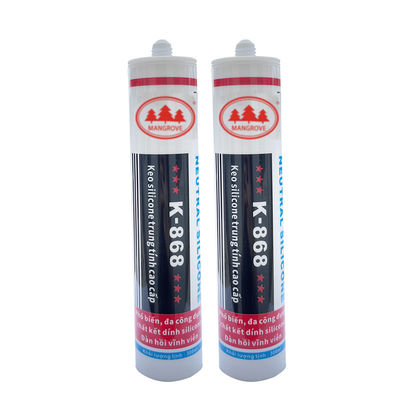 Dễ chữa Sức bám mạnh Acid Silicone Sealant Xây dựng Kháng thời tiết