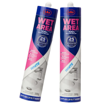25 năm bảo đảm 100% silicone Sealant khu vực ẩm chống ẩm phòng tắm gạch 300g trắng