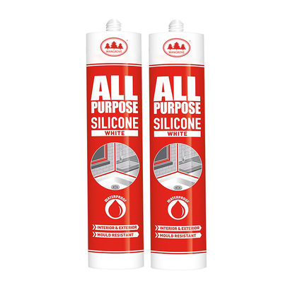 Tất cả các mục đích Silicone nội thất và bên ngoài sử dụng Waterproof Powful bức tường rèm trắng Sealant