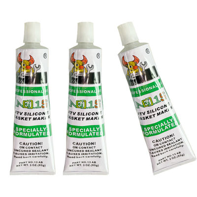 RTV màu trắng silicone Sealant chống nước cho các thành phần ô tô Các yếu tố điện tử