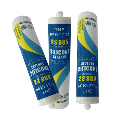 Một thành phần trắng trung tính chữa trị silicone Sealant nhà bếp phòng tắm