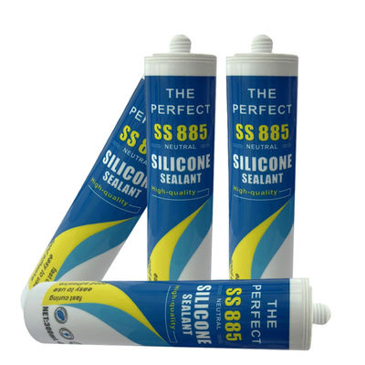 Giá tốt. Chất kết dính silicone trung tính màu trắng cho khung cửa sổ bồn tắm phòng tắm trực tuyến