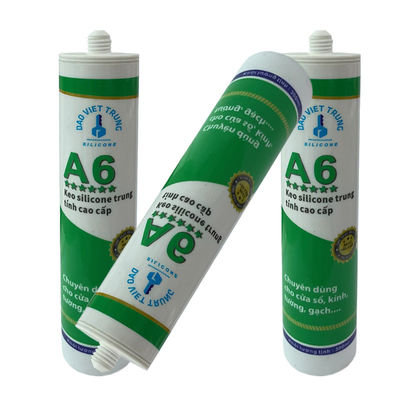 Keo silicone axit trám khe tường rèm, đóng rắn nhanh ở nhiệt độ phòng, chịu thời tiết tuyệt vời, chất lượng OEM