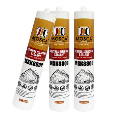Kiểm tra nước màu đen trung tính silicone Sealant cho cửa sổ cửa