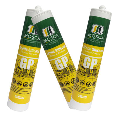 Giá tốt. Khô nhanh màu trắng GP Acid Silicone Adhesive Phòng tắm Phòng bếp cửa sổ trực tuyến