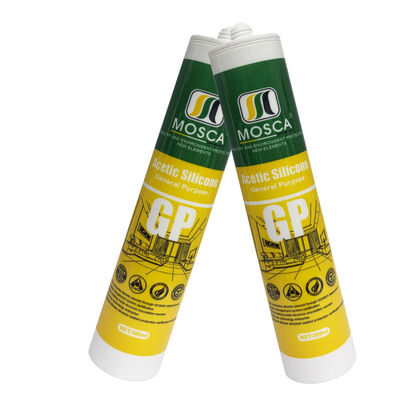 Giá tốt. Không thấm nước 300ml White Acetic Silicone Sealant Phòng tắm Phòng bếp cửa sổ trực tuyến