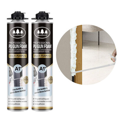 Giá tốt. 900g High Expansion Construction Gap Waterproof and Thermal Insulation Adhesive Polyurethane Foam Sealant Các loại chất kết dính trực tuyến