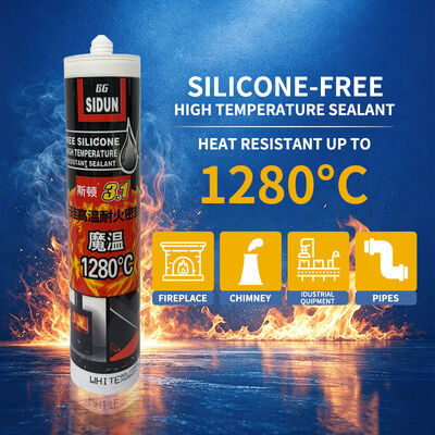 Giá tốt. HighTemperature Adhesive Range Hood Stainless Steel Duct Sealing 1280°C Chất keo chống cháy trực tuyến